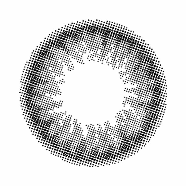 エンジェルカラー バンビシリーズ ナチュラル ナチュラルブラックの装着画像・レンズ画像・パッケージ箱画像レポ